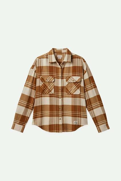 Brixton Bowery Women Flannel (washed copper)