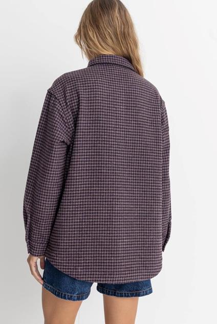 Rhythm Shorebreak Shacket Plum