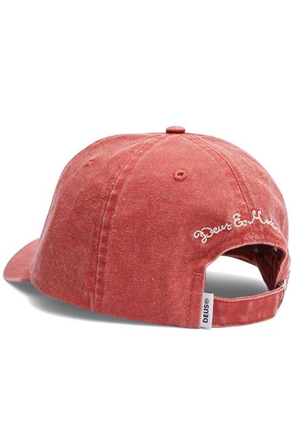 Deus Ex Machina Beam Dad Cap (red)