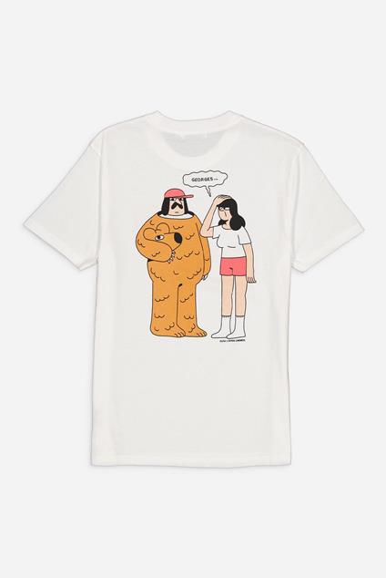 Olow T-SHIRT BEAR ÉCRU