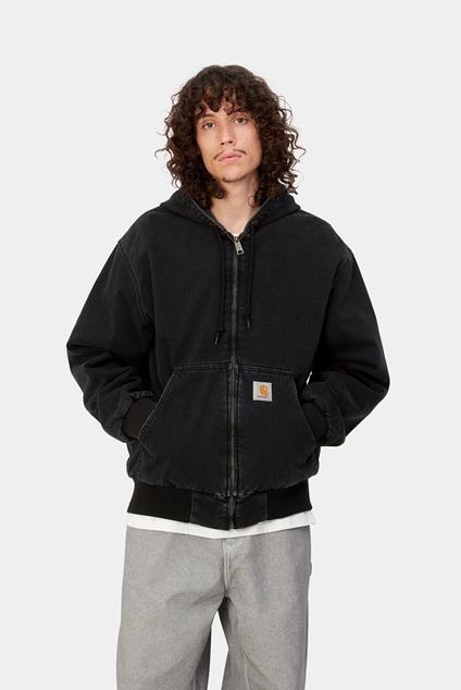 Carhartt WIP OG Active Jacket (black stone washed)