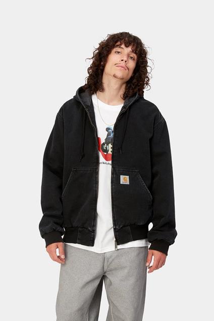 Carhartt WIP OG Active Jacket (black stone washed)