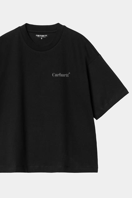 Carhartt WIP W' S/S Fold Leo T-Shirt (black)