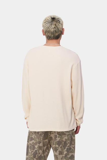 Carhartt WIP L/S Basics Script T-Shirt (natural)