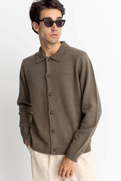 Rhythm Mohair Button Up Knit