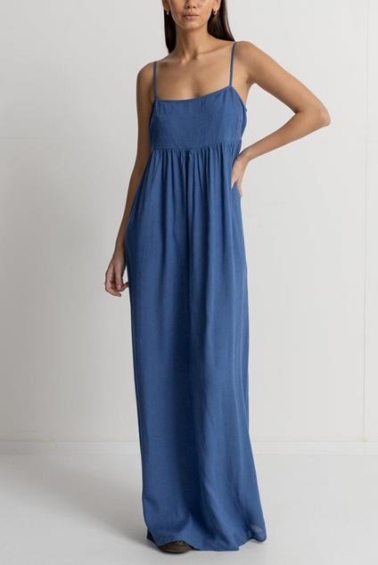 Rhythm Cruz Maxi Dress (Blue)