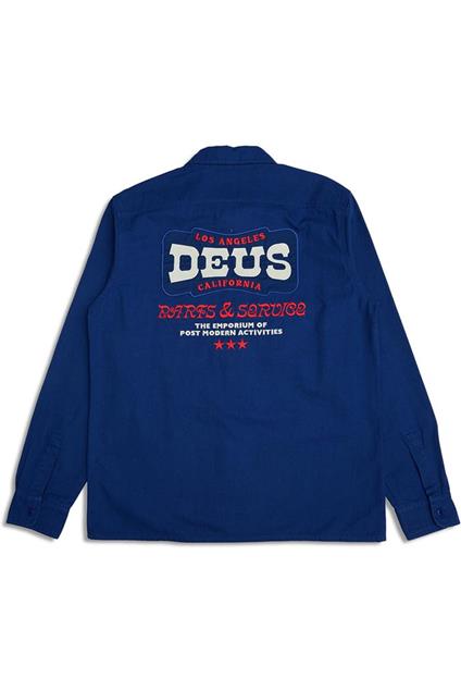 Deus Ex Machina Buckle up shirt (mechanic blue)