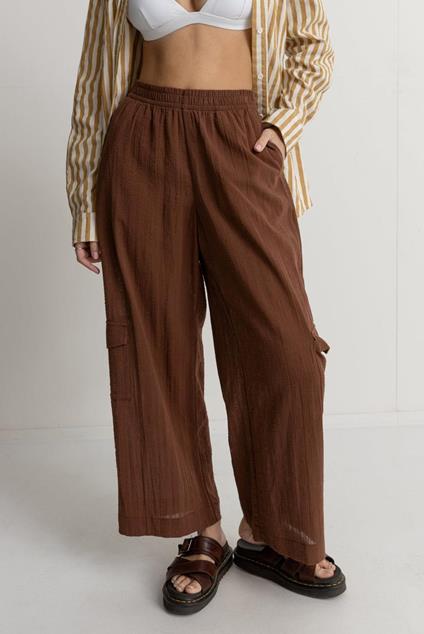 Rhythm Amalfi Cargo Pant (chocolate)