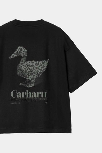 Carhartt WIP W' S/S Fold Leo T-Shirt (black)